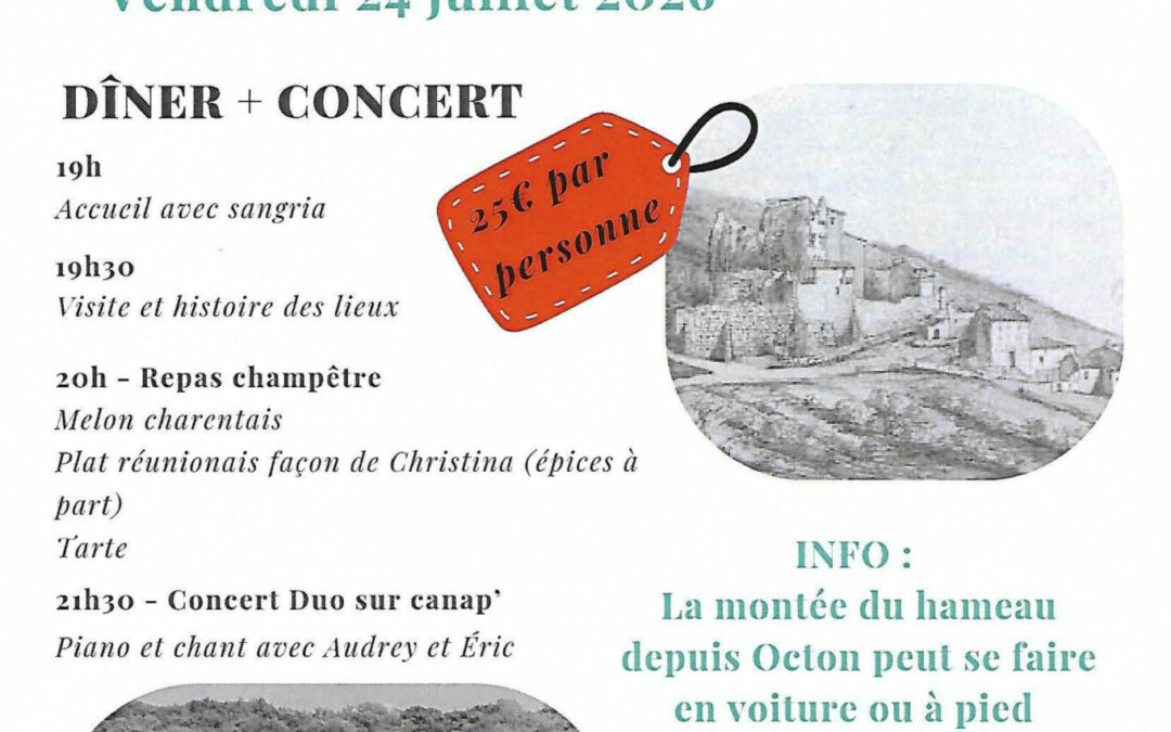 Dîner/concert 2026